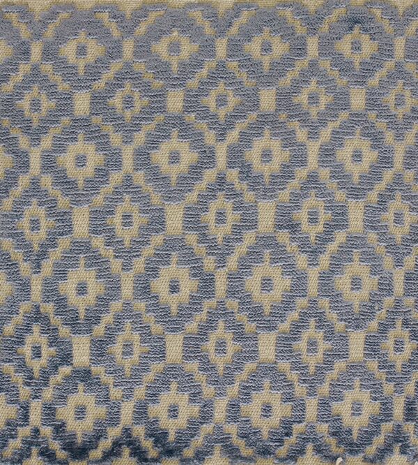 Contemporary high-low pile rug, design 9101 1 Contemporary american hooked rug, design 9101