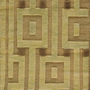 Contemporary American hooked rug, design 9102A