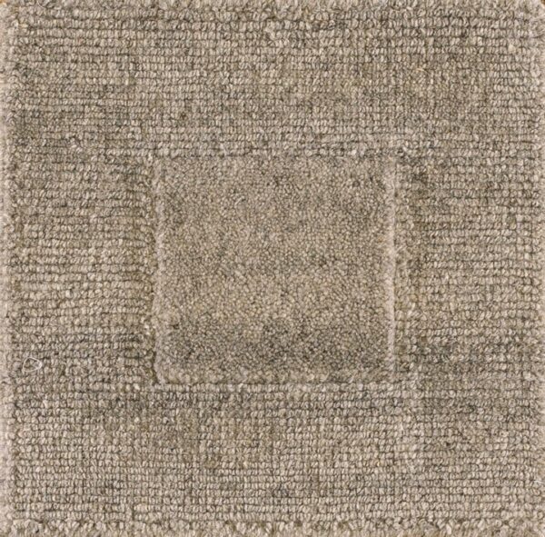 Contemporary high-low pile rug, design 9106g 1 Contemporary american hooked rug, design 9106g