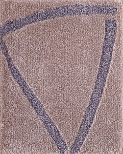 Contemporary American hooked rug, design 9110B
