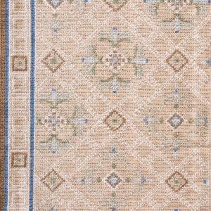Contemporary American hooked rug, design A2066