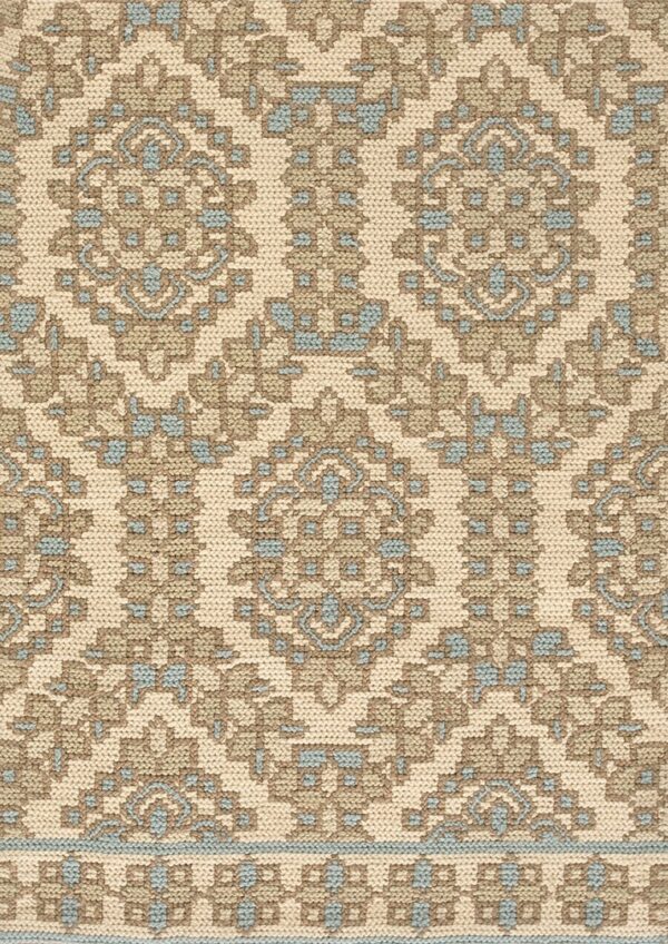 Contemporary american hooked rug, design a2067