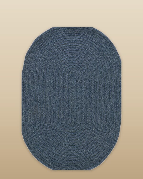 Contemporary braided rug, design b_09b 1 Contemporary american hooked rug, design b_09b
