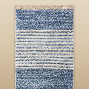 Contemporary American hooked rug, design B_10