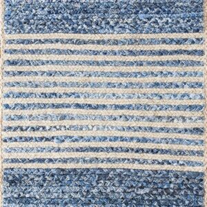 Contemporary American hooked rug, design B_10