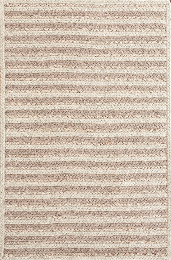 Contemporary braided rug, design b_11 1 Contemporary american hooked rug, design b_11