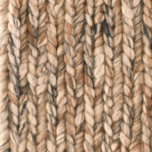 Contemporary American hooked rug, design B_14C