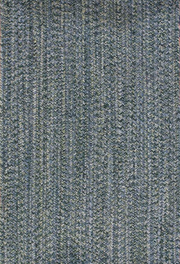 Contemporary braided rug, design b_6e 1 Contemporary american hooked rug, design b_6e