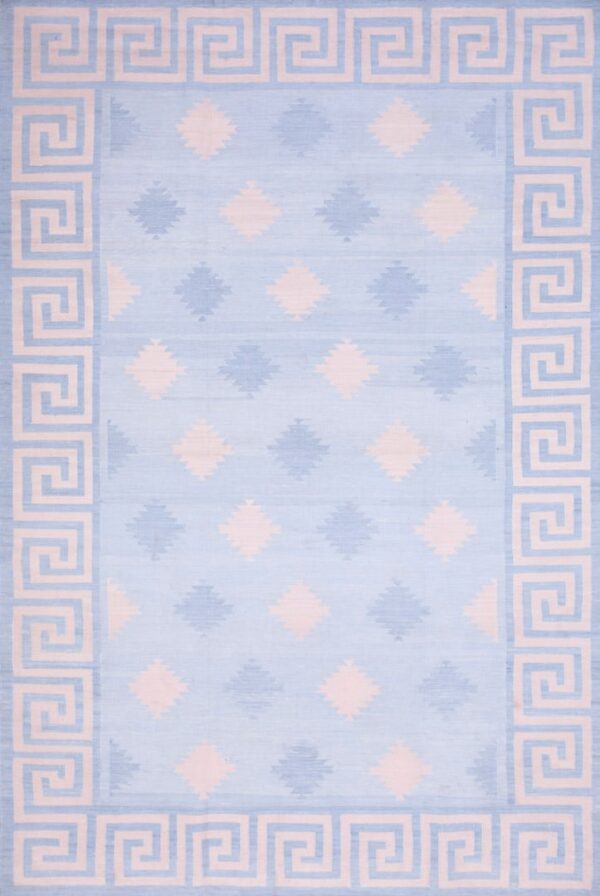Contemporary dhurrie rug, design d8109 4 Contemporary american hooked rug, design d8109