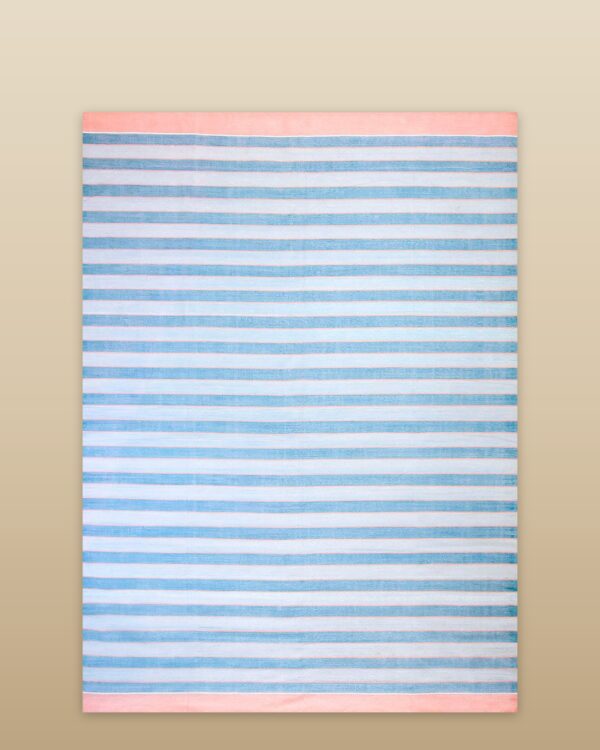 Contemporary dhurrie rug, design d8110b 1 Contemporary american hooked rug, design d8110b