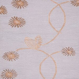 Contemporary American hooked rug, design F2051