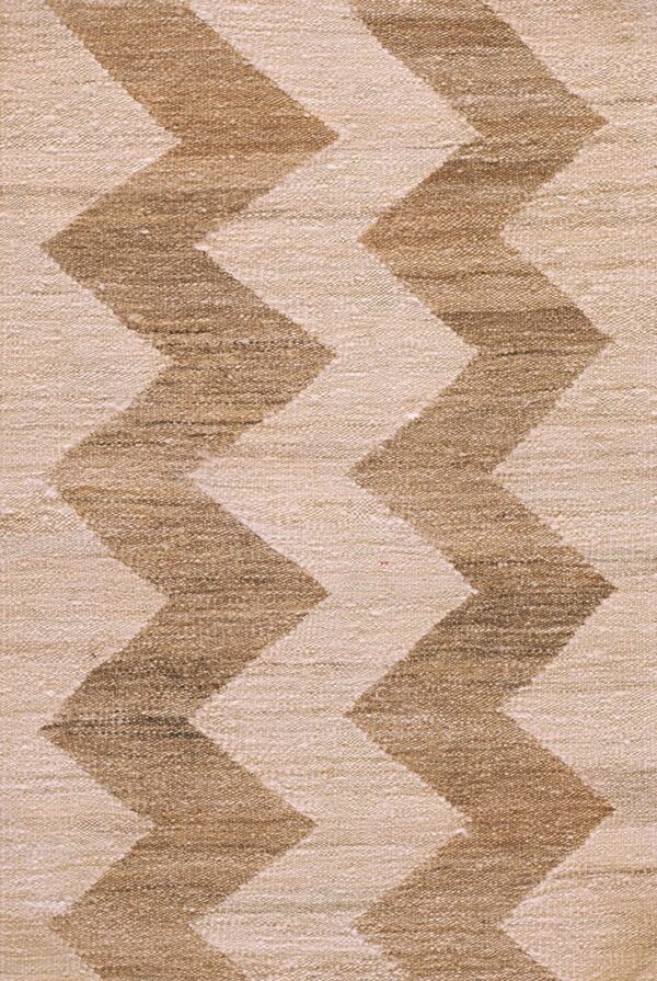 Contemporary flat weave rug, design f7208 1 Contemporary american hooked rug, design f7208