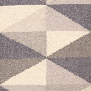 Contemporary American hooked rug, design F7215