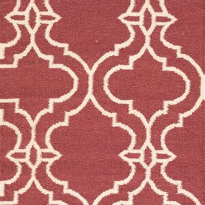 Contemporary American hooked rug, design F7217