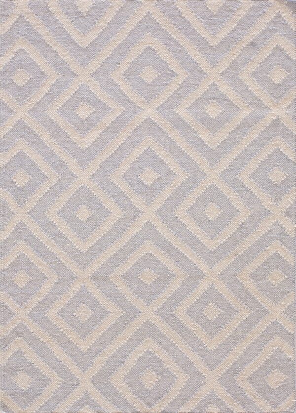 Contemporary flat weave rug, design f7219 1 Contemporary american hooked rug, design f7219