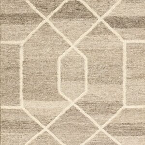 Contemporary American hooked rug, design F7222