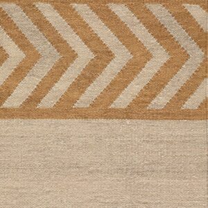 Contemporary American hooked rug, design F7225