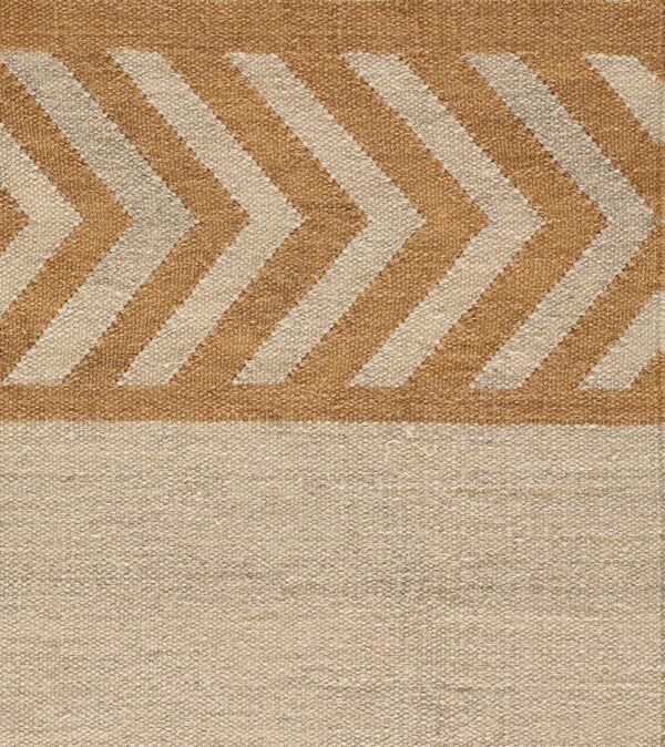 Contemporary flat weave rug, design f7225 1 Contemporary american hooked rug, design f7225