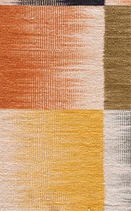 Contemporary American hooked rug, design F7231