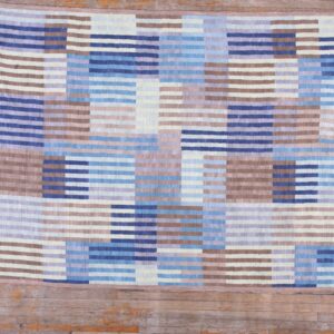 Contemporary American hooked rug, design I1208C