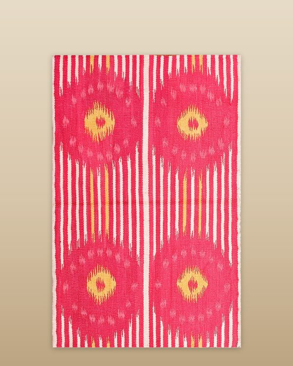 Contemporary american hooked rug, design i8002