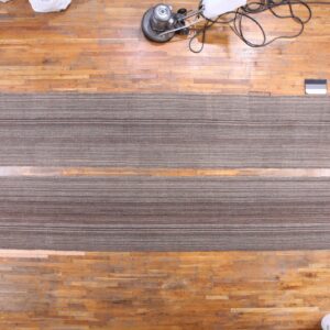 Contemporary American hooked rug, design K7014B