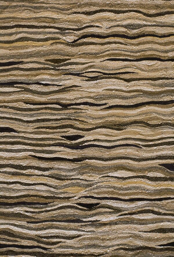 Contemporary kouhi flat weave rug, design k7209c 1 Contemporary american hooked rug, design k7209c