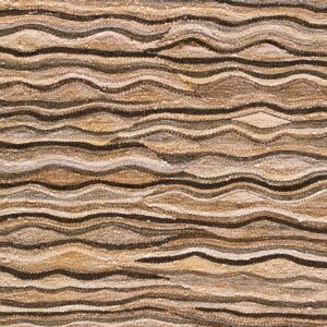Contemporary American hooked rug, design K7209D