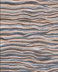 Contemporary American hooked rug, design K7209F