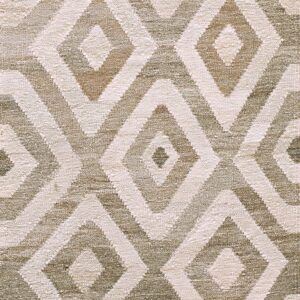 Contemporary American hooked rug, design K7214D