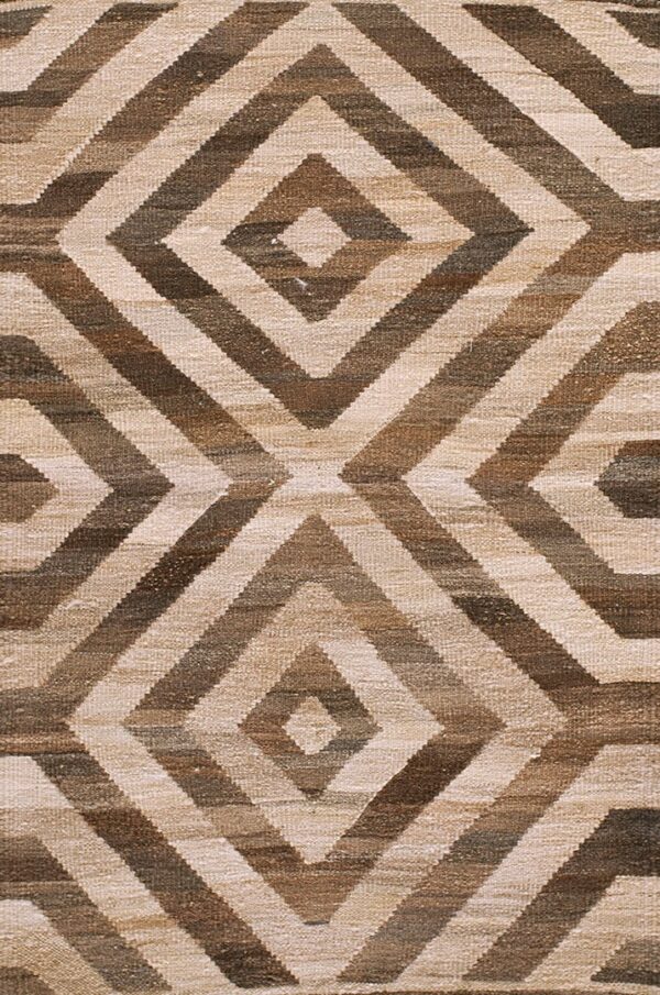 Contemporary kouhi flat weave rug, design k7216a 1 Contemporary american hooked rug, design k7216a