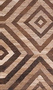 Contemporary American hooked rug, design K7216B