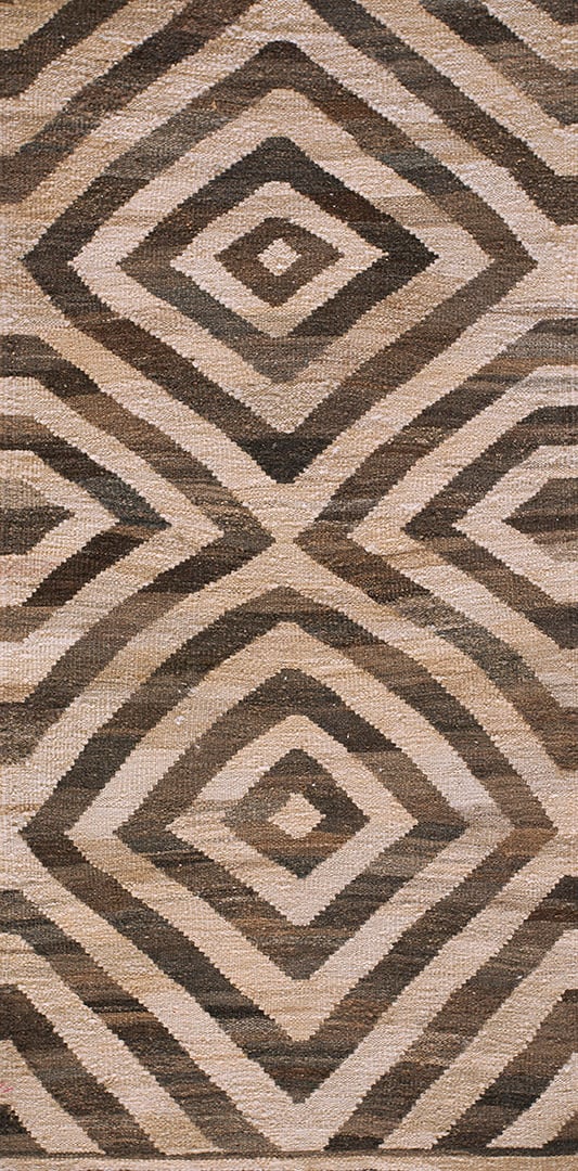 Contemporary kouhi flat weave rug, design k7216c 1 Contemporary american hooked rug, design k7216c