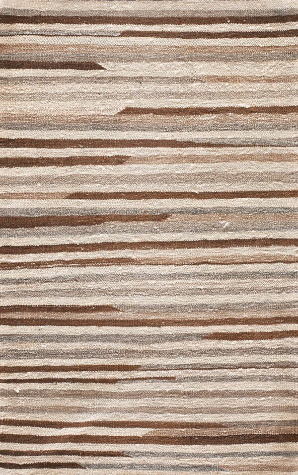 Contemporary kouhi flat weave rug, design k7217 1 Contemporary american hooked rug, design k7217