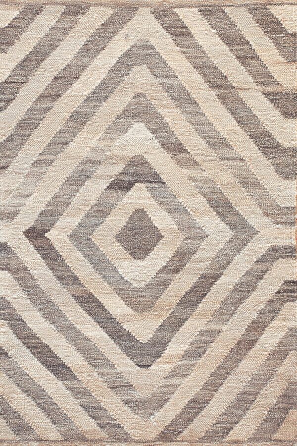 Contemporary kouhi flat weave rug, design k7221a 1 Contemporary american hooked rug, design k7221a