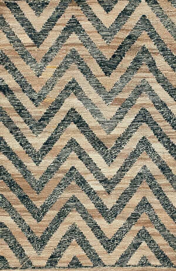 Contemporary kouhi flat weave rug, design k7222 1 Contemporary american hooked rug, design k7222
