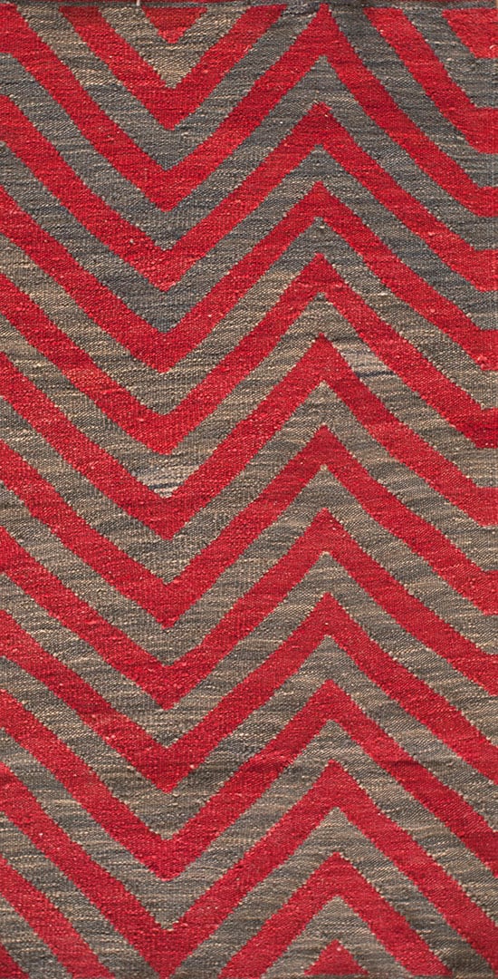 Contemporary kouhi flat weave rug, design k7222b 1 Contemporary american hooked rug, design k7222b