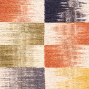 Contemporary American hooked rug, design K7231B