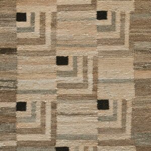 Contemporary American hooked rug, design K7232A