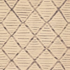 Contemporary American hooked rug, design K7243