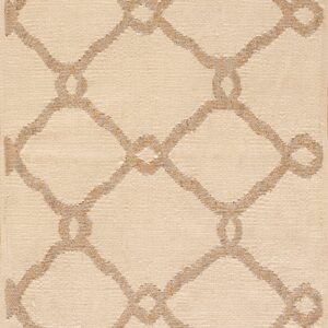 Contemporary American hooked rug, design K7252