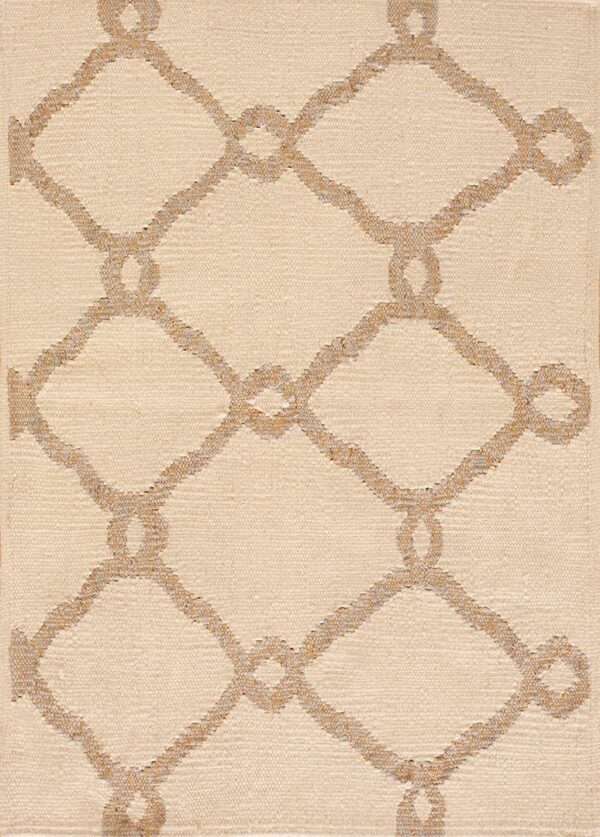 Contemporary kouhi flat weave rug, design k7252 1 Contemporary american hooked rug, design k7252