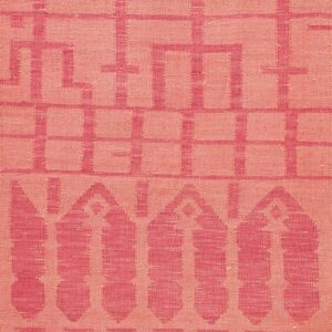 Contemporary American hooked rug, design K7254A