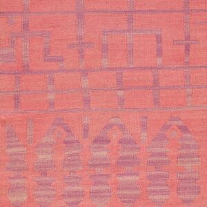 Contemporary American hooked rug, design K7254B