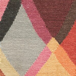 Contemporary American hooked rug, design K7263