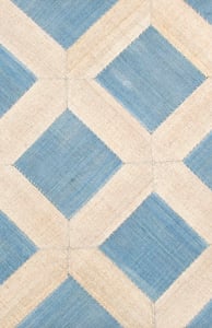 Contemporary American hooked rug, design KC_1