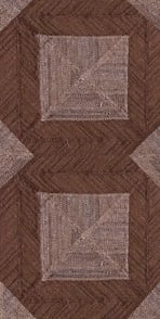 Contemporary American hooked rug, design KC_10