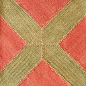 Contemporary American hooked rug, design KC_1K