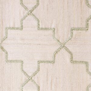 Contemporary American hooked rug, design KC_23
