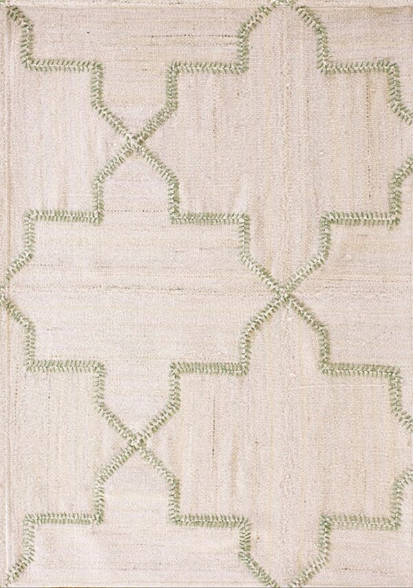Contemporary american hooked rug, design kc_23